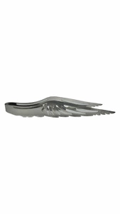 Coal tongs Wings Silver