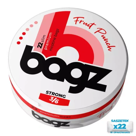 Woreczki Nikotynowe BAGZ Fruit Punch 3/6 STRONG