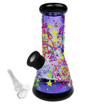 Bongopfeife High Fly (SI) - Glow blue (w.20cm)