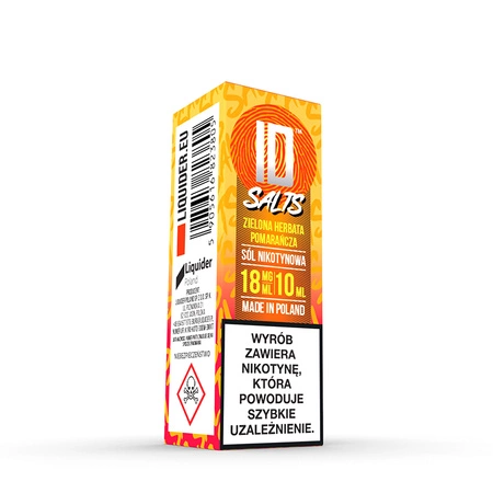 Liquid ID SALTS 10ml - Zielona Herbata Pomarańcza 18mg