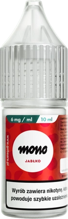 Liquid MONO 10ml - Jabłko 6mg