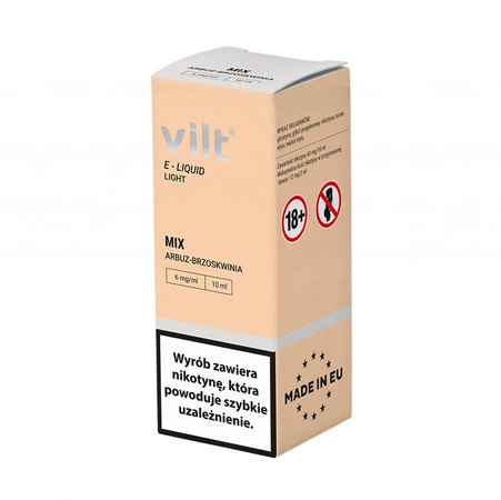 E-liquid VILT 10ml - Mix Arbuz Brzoskwinia 06mg