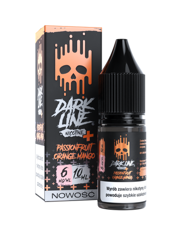 Liquid Dark Line Nicotine+ 10ml - Passionfruit Orange Mango 06mg