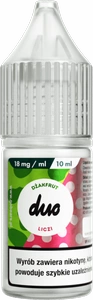 Liquid DUO 10ml - Dżakfrut Liczi 18mg