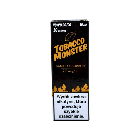 E-liquid MVL 10ml - Tobacco Monster - Vanilla Bourbon 20mg