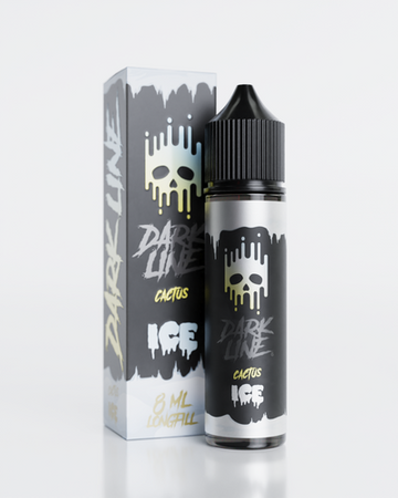 Longfill Dark Line Ice 8/60ml - Cactus