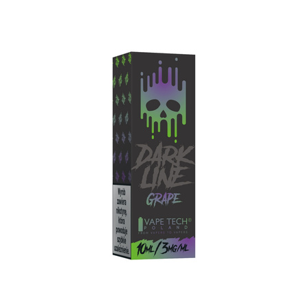 Liquid Dark Line 10ml - Grape 03mg