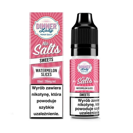 Liquid Dinner Lady 10ml - Watermelon Slices 20mg