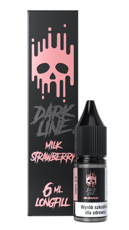 Longfill Dark Line 6ml - Milk Strawberry