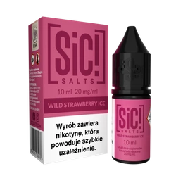 Liquid SIC! Salt 10ml - Wild Strawberry Ice 20mg