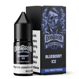 E-liquid DosBros Salt 10ml - Blueberry Ice 20mg