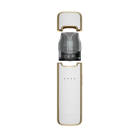 E-Cigarette POD VooPoo VMATE E - White Inlaid Gold