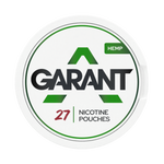 10 X Nikotinbeutel GARANT (Grant) Regular - Hemp 25mg