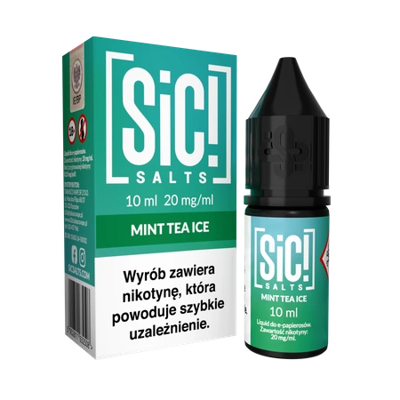 Liquid SIC! Salt 10ml - Mint Tea Ice 20mg