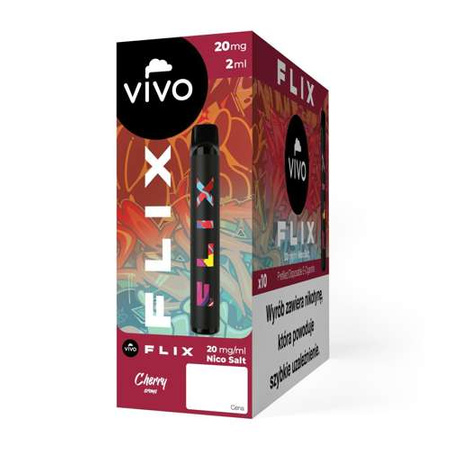 Einweg E-Zigarette VIVO FLIX 700 - Cherry 20mg