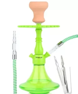 Waterpipe Smokah Drum Acryl Shisha Green