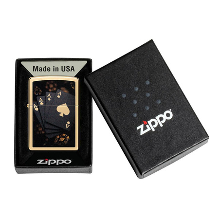 Feuerzeug ZIPPO - POKER DESIGN