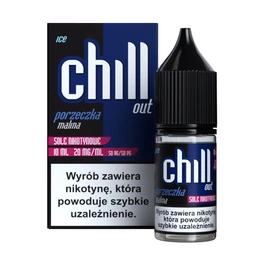 E-Liquid Chill Out 10ml - Blackcurrant Raspberry Ice 20mg