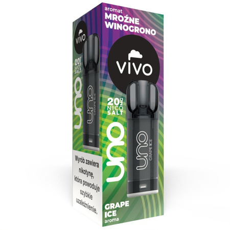 Vorgefüllter VIVO UNO - Grape Ice 20mg