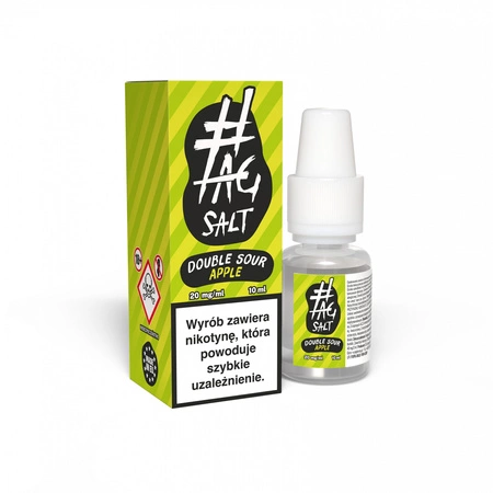 E-liquid #TAG Salt Sour 10ml - Double Apple 20mg