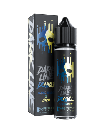 Longfill Dark Line Double 8/60ml - Blackcurrunt Lemon