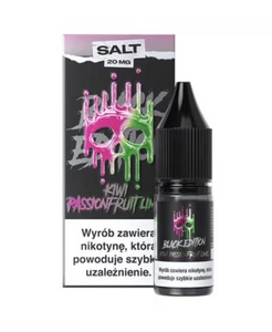E-liquid Dark Line Black Edition Salt 10ml - Kiwi Passion Lime 20mg