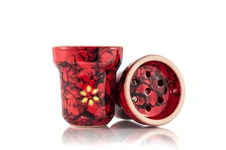 Hookah Bowl Masta Solaris Eva Red & Black