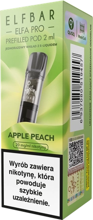 Cartridge ELFBAR Elfa Pro Pod Apple Peach 20mg 2ml