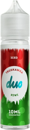 Longfill DUO ICED 10ml/60ml - Truskawka / Kiwi