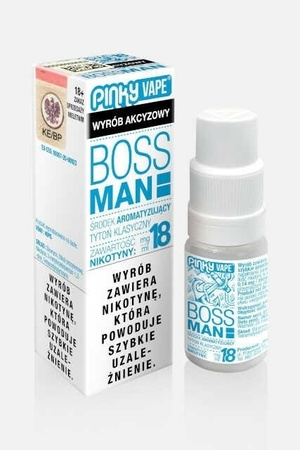 Liquid Pinky Vape 10ml - Bossman 18mg