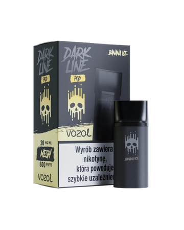 Cartridge Dark Line Pod 2ml - Banana Ice 20mg