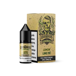 E-liquid DosBros Salt 10ml Lemon Lime Pie 20mg