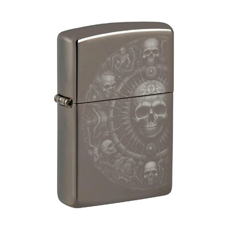 ZIPPO - Skull Mandala Black Ice