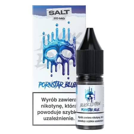Liquid Dark Line Black Edition Salt 10ml - Pornstar Blue 20mg