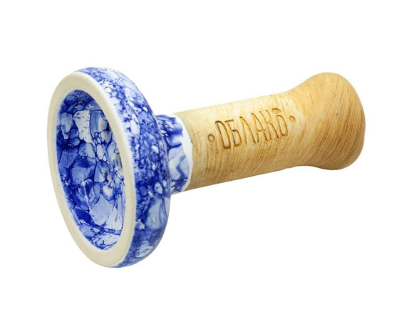 Shisha-Kopf Masta Oblako Black White Blue