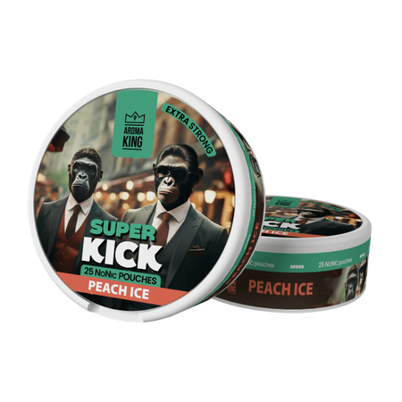 Nikotinbeutel Aroma King NoNic Super Kick - Peach Ice 5mg 