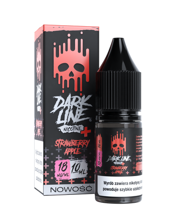 Liquid Dark Line Nicotine+ 10ml - Strawberry Apple 18mg