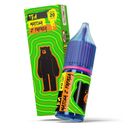 Liquid GO BEARS Tea SS+ 10ml - Matcha mit Papaya 20mg
