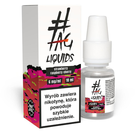 Liquid #TAG Classic 10ml - Strawberry Raspberry Cherry 06mg