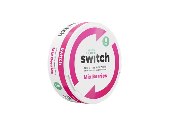 Nicotine sachets Switch - Mixed Berries 8mg