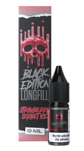 Longfill Dark Line Black Edition 9ml - STRAWBERRY SORBET ICE