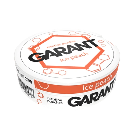 Nicotine pouches GARANT (Grant) Molecule - Ice Peach 20mg