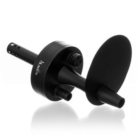 Waterpipe Aladin 2Go Alu Black + Case