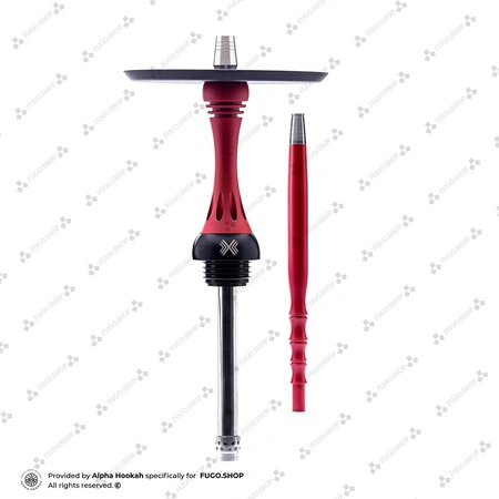 Hookah Stem Alpha Hookah X Red Matte