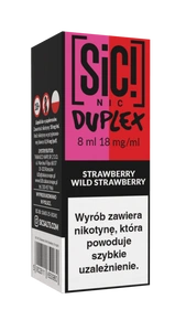 E-Liquid SIC! NIC 8ml - Strawberry Wild Strawberry 18mg