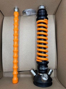 Hookah Stem Mamay Coilovers Mini Black Orange