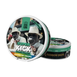 Saszetki nikotynowe Aroma King NoNic Super Kick - Rainbow Drops 5mg