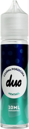 Longfill DUO 10ml/60ml - Czarna Porzeczka / Menthol