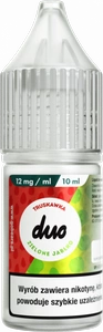 E-liquid DUO 10ml - Strawberry Green Apple 12mg