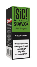 Liquid SIC! NIC 8ml - Green Grape Ice 6mg
